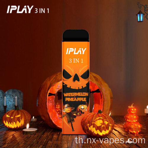 iplay 3 ใน 1 3000 พัฟแบบใช้แล้วทิ้ง vape